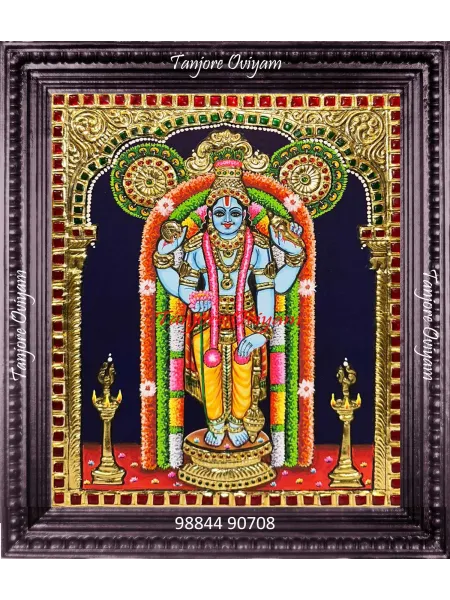 Guruvayurappan Tanjore Painting